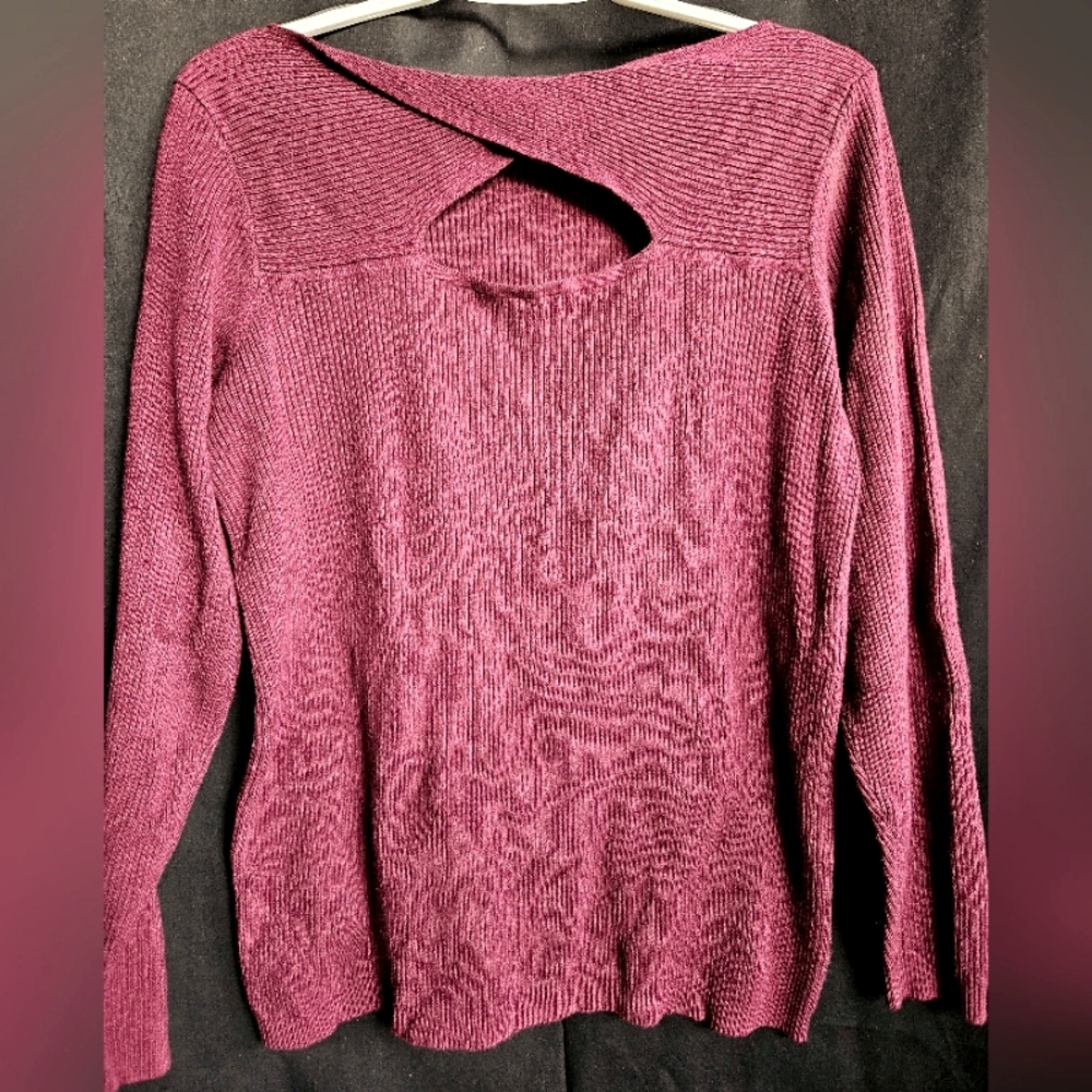 Maurices XL peek a boo Sweater